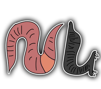 graffiti style sticker IR